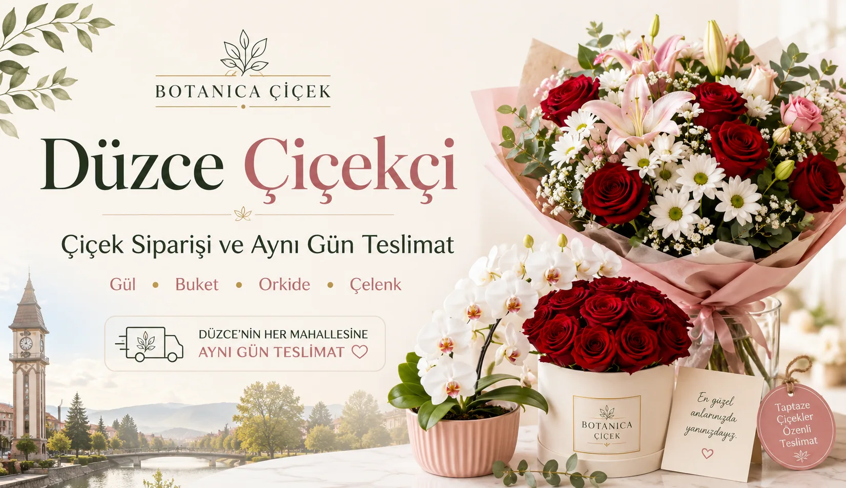 Düzce Çiçekçi | Düzce Çiçek Siparişi